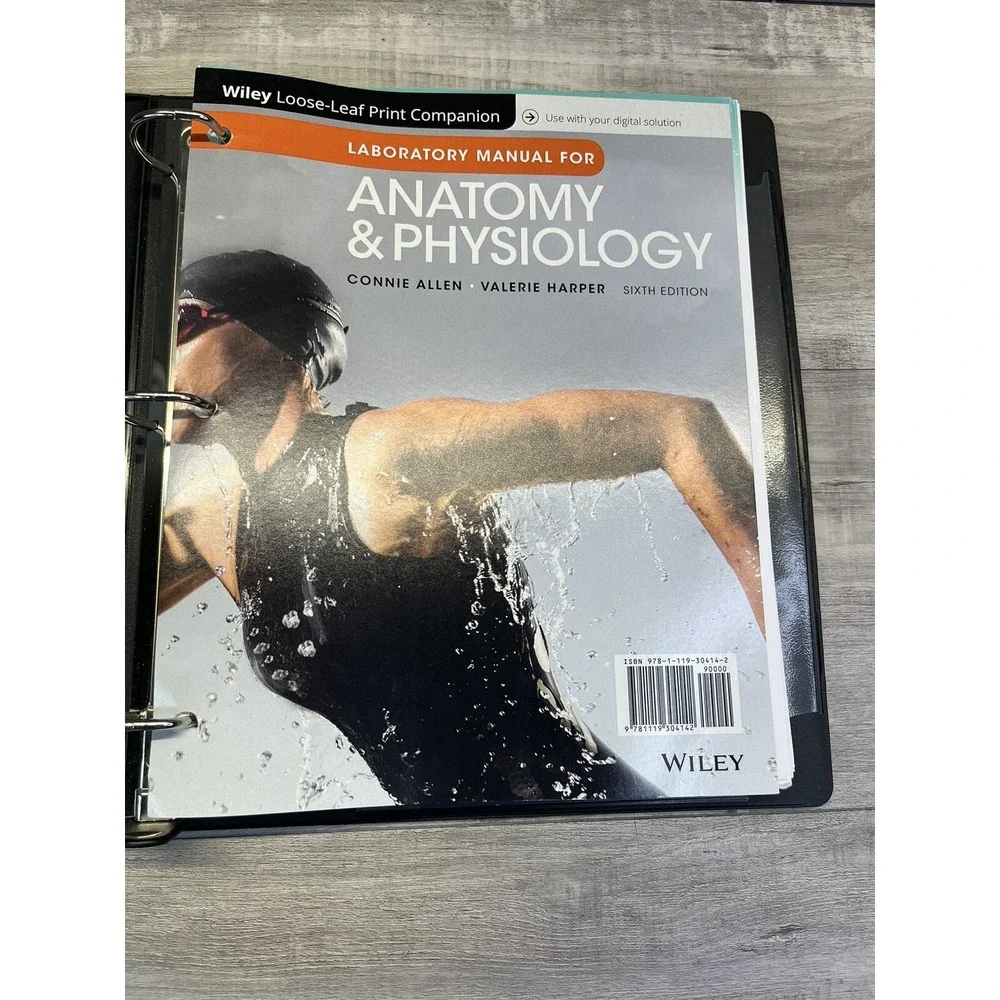 Laboratory Manual for Anatomy and Physiology 6e Loose Leaf Print Co in Binder